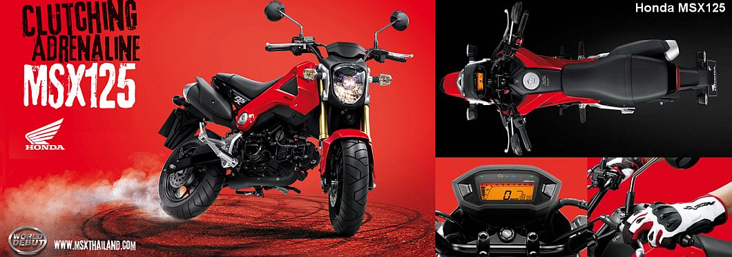 Honda MSX125 World Debut
